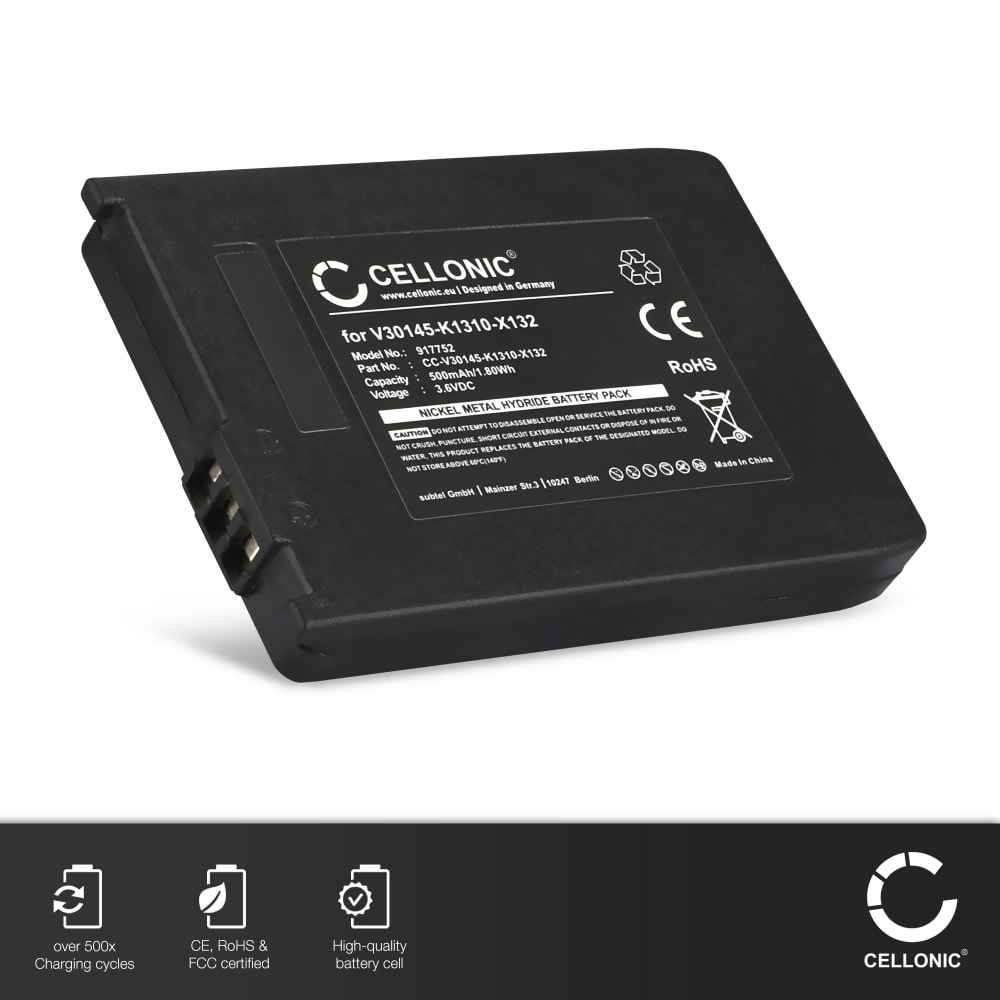Batterie 500mAh pour Siemens Gigaset 4000 Micro