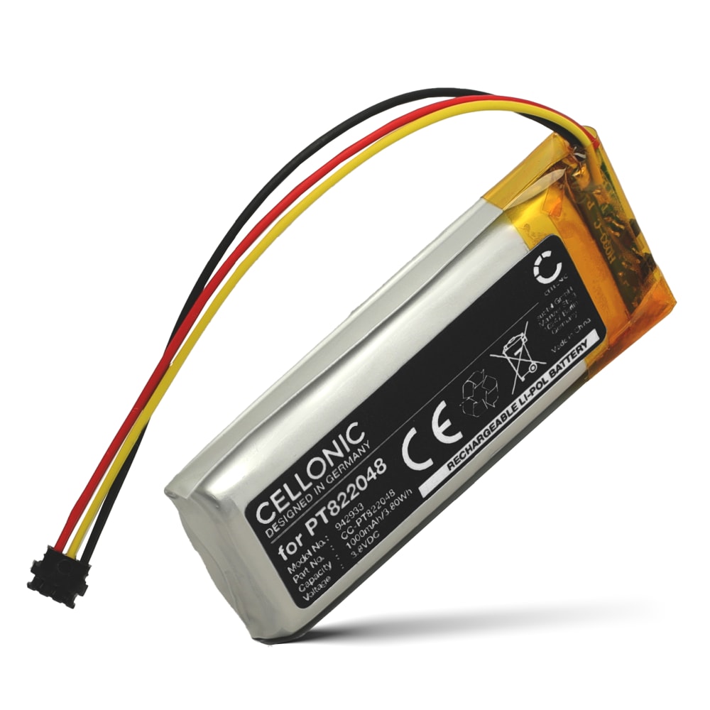 Batteri för Valve Index Controller PT822048 (1000mAh, 3.8V) från CELLONIC