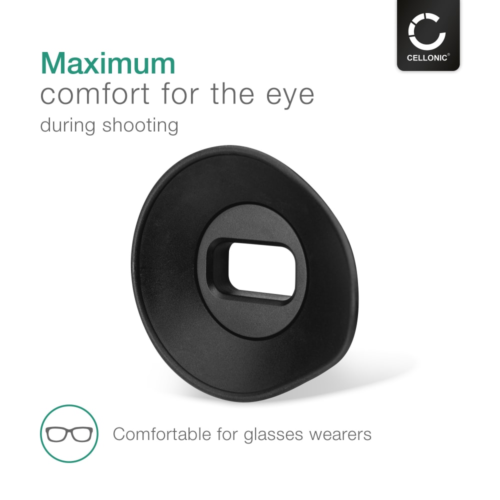 EJ.life Eyeilleton De La Caméra Remplacement De Protecteur D'oculaire D'oeilleton De Viseur De