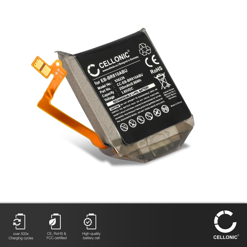 EBBR810ABU Battery for Samsung Galaxy Watch 42mm (SMR810)