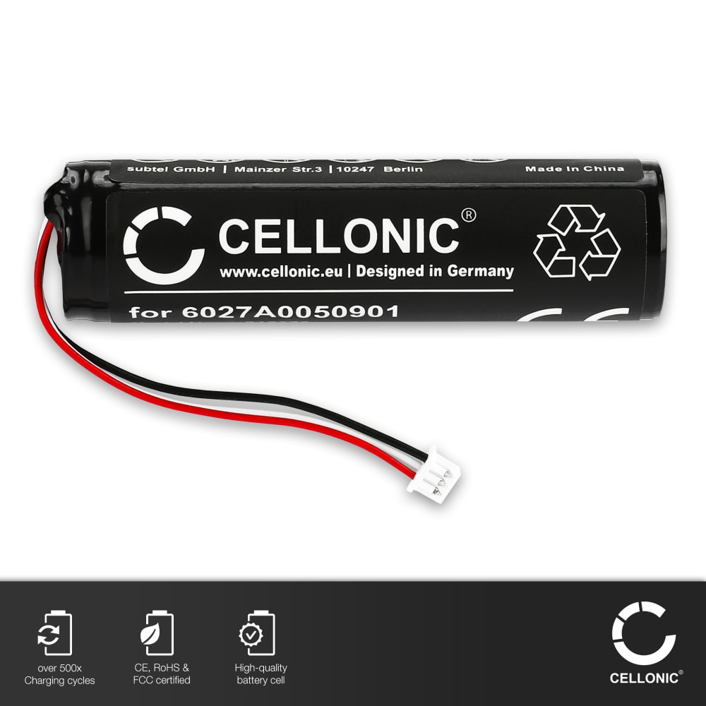 Batterie TomTom MALAGA 3400mAh - Remplace 6027A0131301 - Neuve Sous Blister