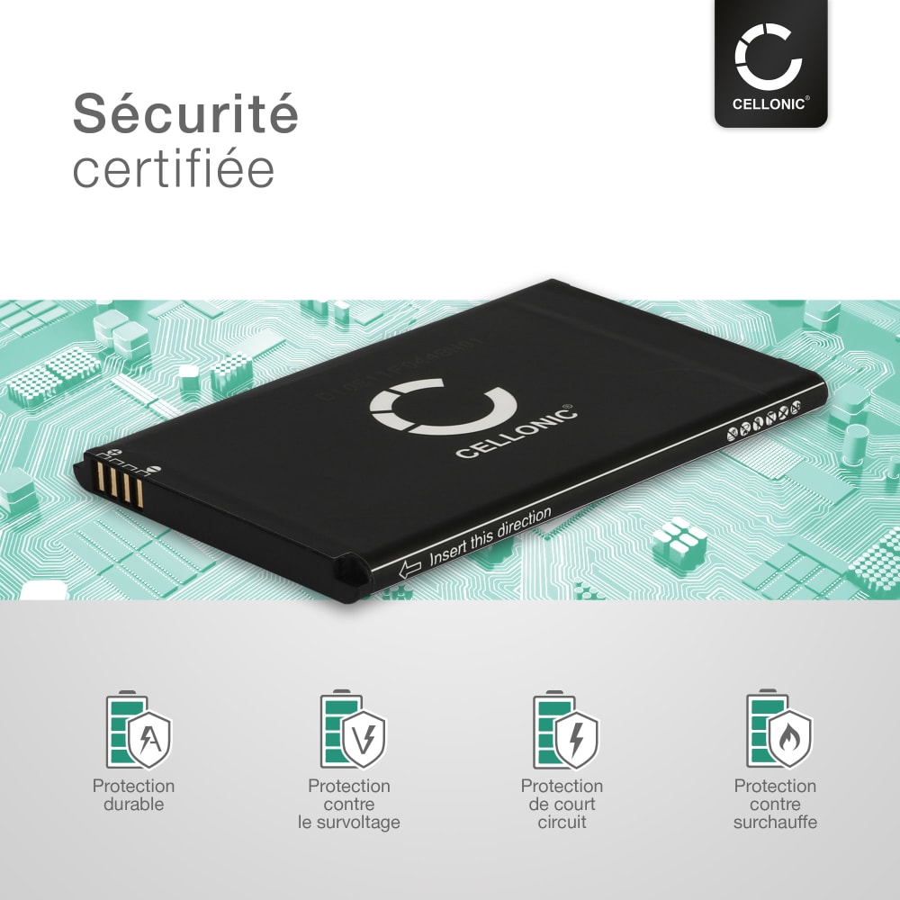 Batterie BDA2000A pour Doro 8031 / 8031C / 8030 / Liberto 825, 822