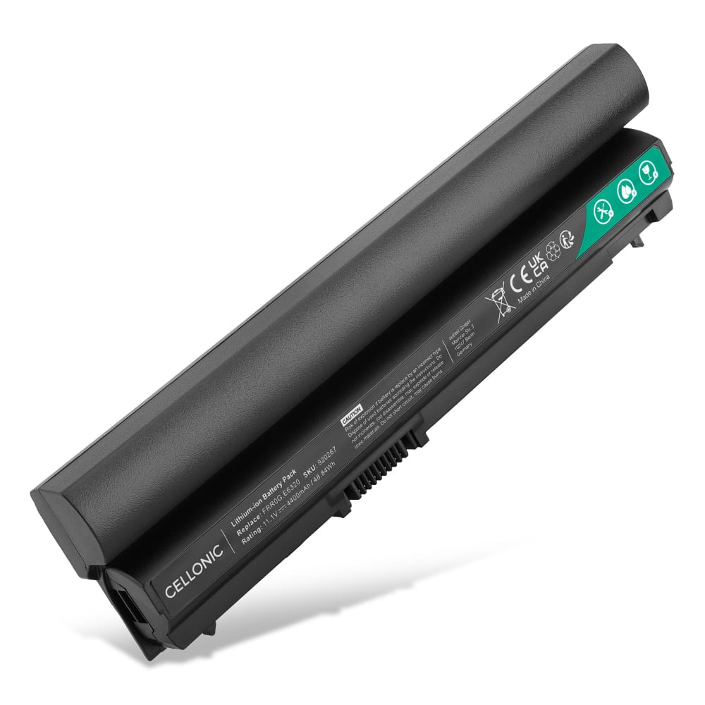 Batteri for Dell Latitude E5430, E5530, E6430s, E6430, E6230, E6320, E6330, E6530, Vostro 3560, Precision M2800, FN3PT, FRROG 4400mAh 11.1V fra CELLONIC