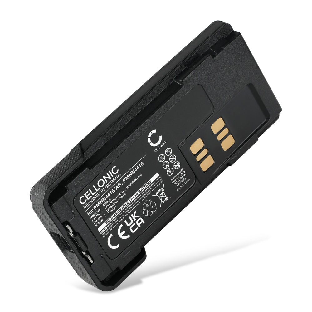 Batteri for 7.4V 1800mAh Li Ion fra CELLONIC