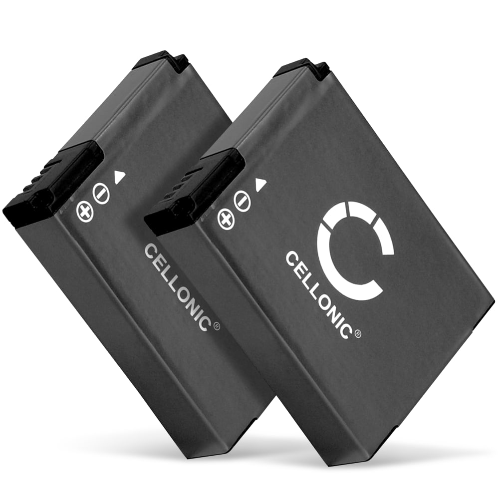 2x Kamera Batteri til GoPro HD Hero 2, HD Hero, Hero - AHDBT-002 AHDBT-001 ABPAK-0014 1100mAh Udskiftsningsbatteri til kamera