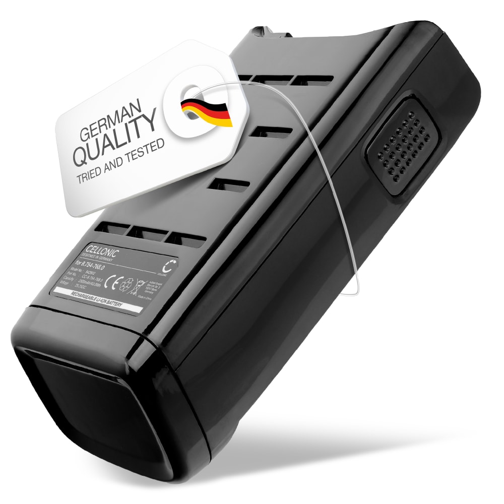 Batteri for Karcher VC 6 Cordless ourFamily, VC 6 CORDLESS PREMIUM OURFAMILY, 9.754-768.0 2500mAh fra CELLONIC