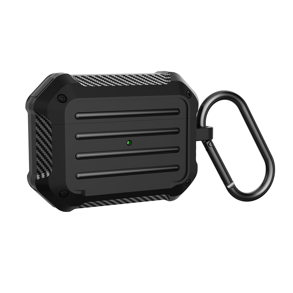 Lomme for Apple AirPods Pro - TPU, svart shell pocket tasker
