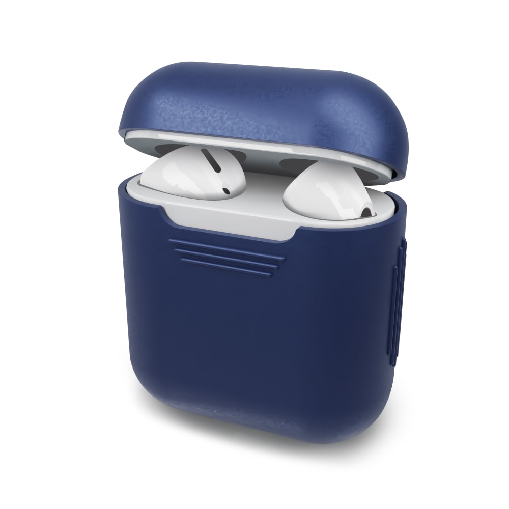 subtel Case Cover for Apple AirPods AirPods 2 Cases - Protective Plastic Soft Shell Charging Case Skin Portable & Shockproof Slim Anti-Slip - Blue