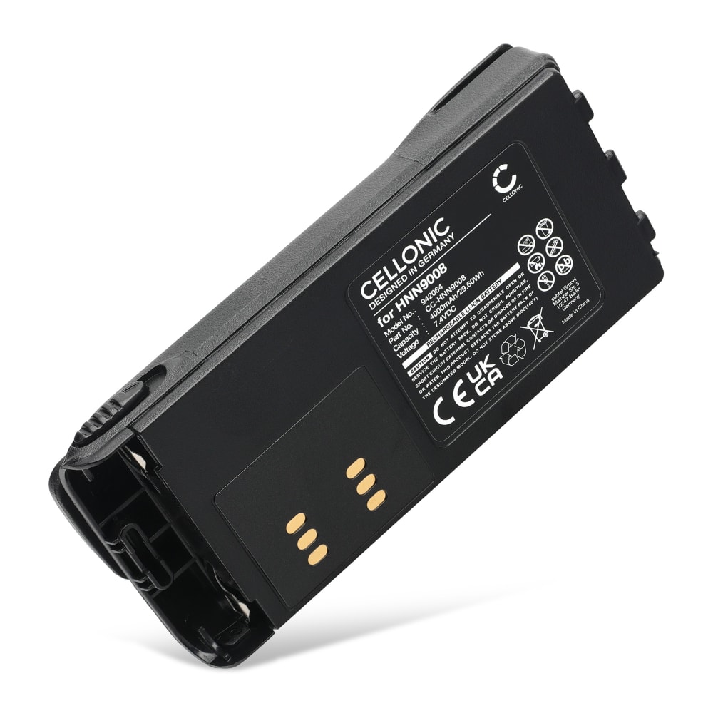 Batteri för Motorola GP340, GP380, GP360, GP320, GP328, GP680, GP330, HT1250, GP140, GP338, HT750, GP240, GP580, GP640, GP1280 7.4V 4000mAh litium Ion från CELLONIC