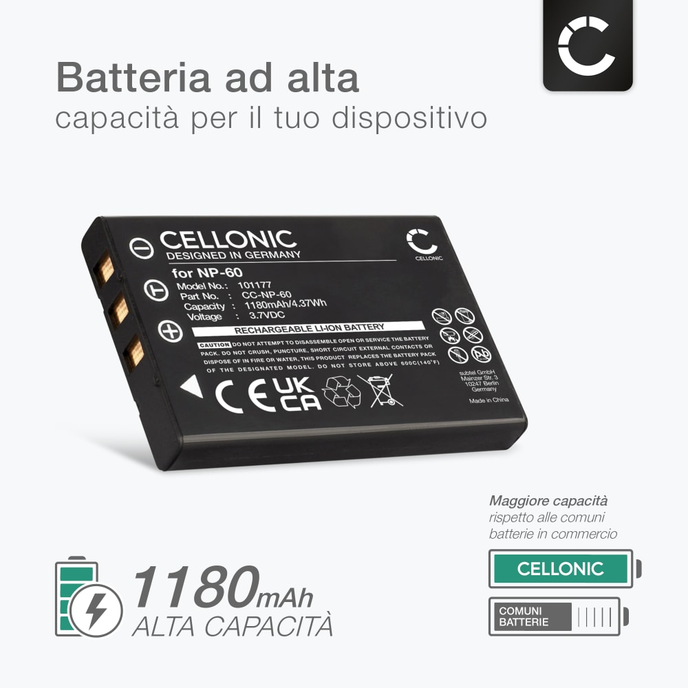 Batteria Sostitutiva Per Medion MD83877 E Fritz Fon | 2,4 Volt NiMH Ricaricabile Per Telefoni Cordless - 5