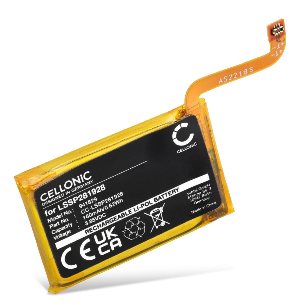 Batteri for FitBit Versa 2, FB507 160mAh fra CELLONIC