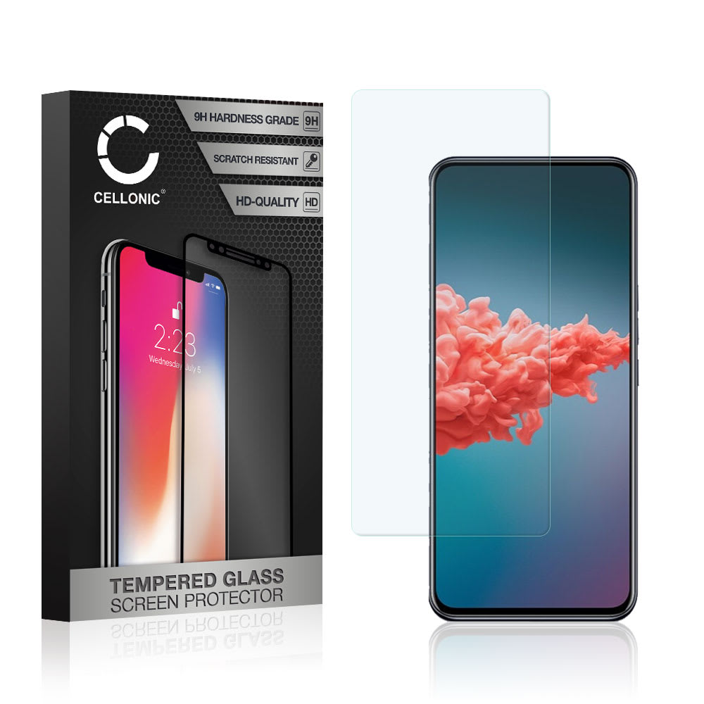 Vetro temperato CELLONIC® per ZTE Axon 20, screen protector (3D Full Cover 9H 0,33mm Full Glue) Trasparente Pellicola salva schermo per telefono cellulare smartphone