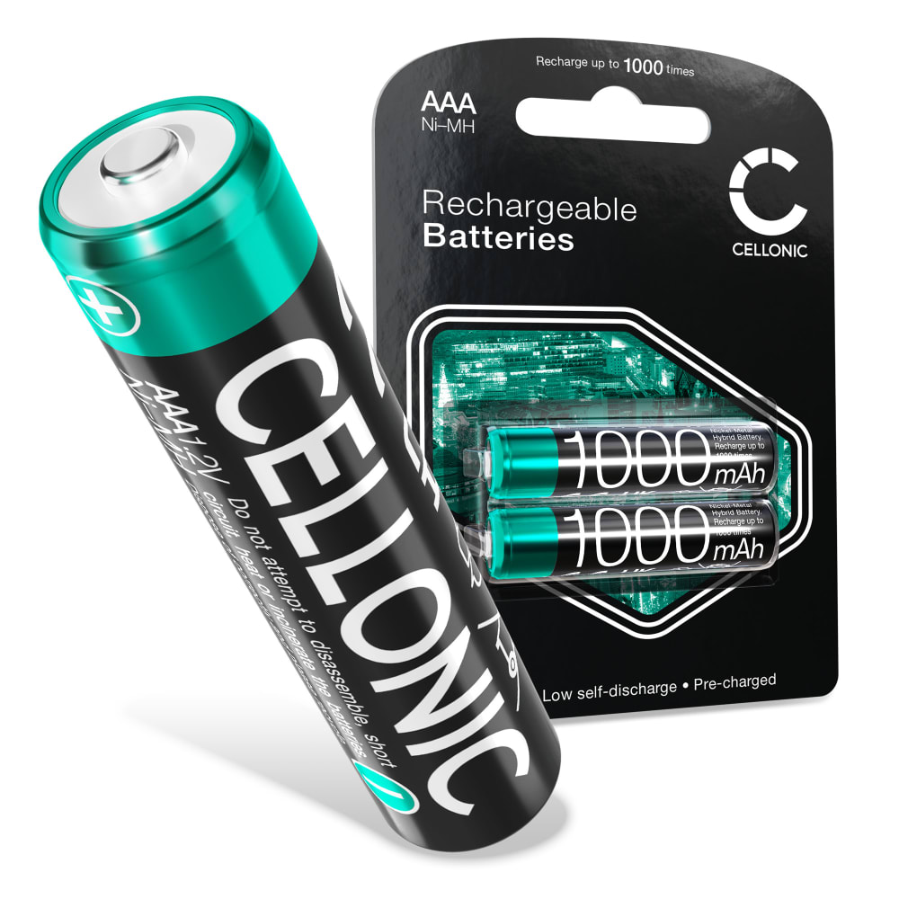 2x Battery for Unify OpenScape DECT Phone S5 AAA (1000mAh, 1.2V) from CELLONIC