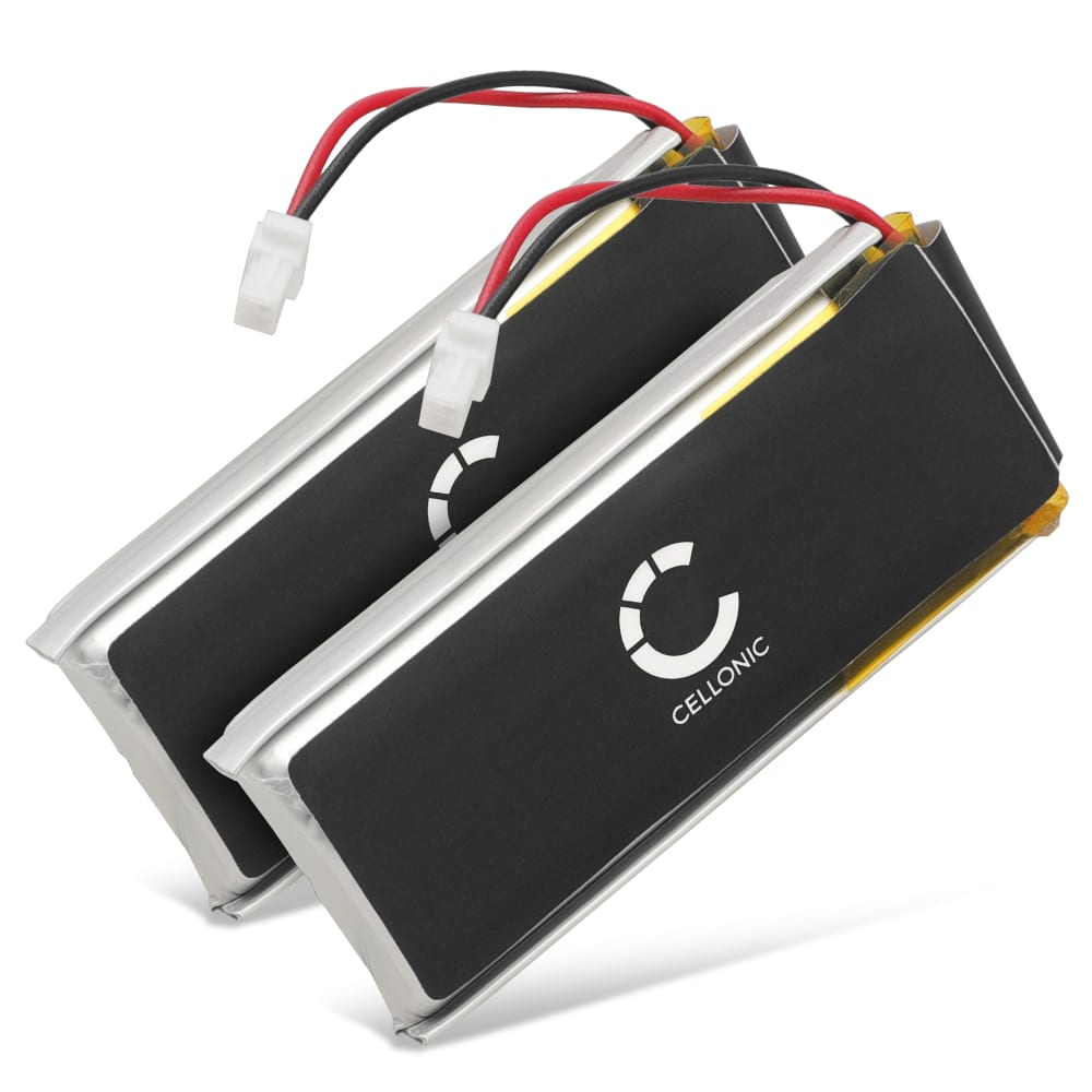 2x Batteri for Cardo Scala Rider G9, Scala Rider G9X, Scala Rider G4, BAT00002 800mAh fra subtel