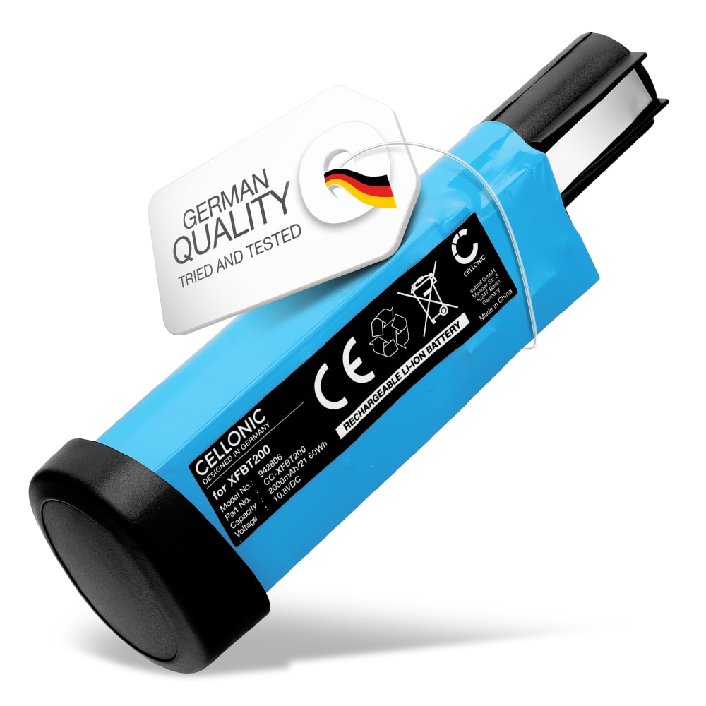Batteri for Shark WV200UK, WV200, WV201, WV205, WV220 2000mAh fra CELLONIC