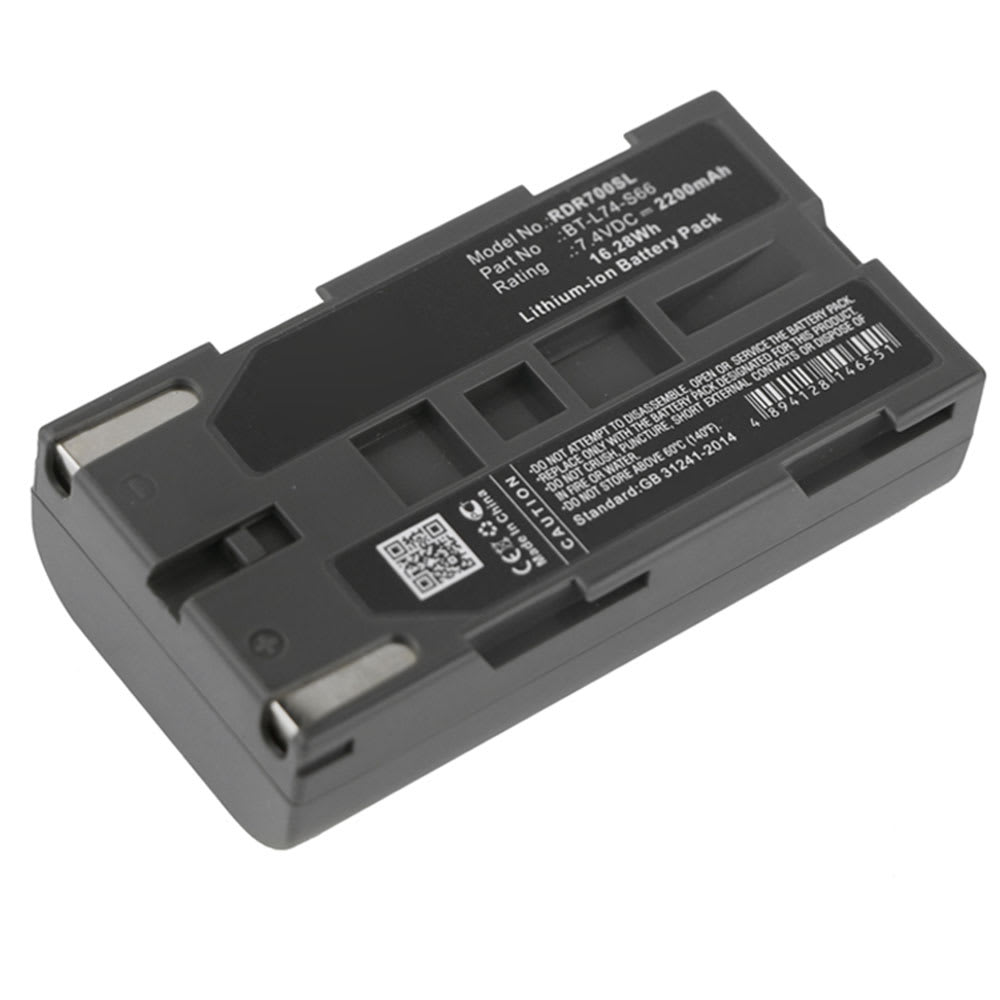 Batterij compatibel met South 9600 H66 RTK GPS RTK GPS S82 S82 S82E S82T S82V S86 S86T - BTNF-L7402W 2200mAh vervangende accu reservebatterij extra energie