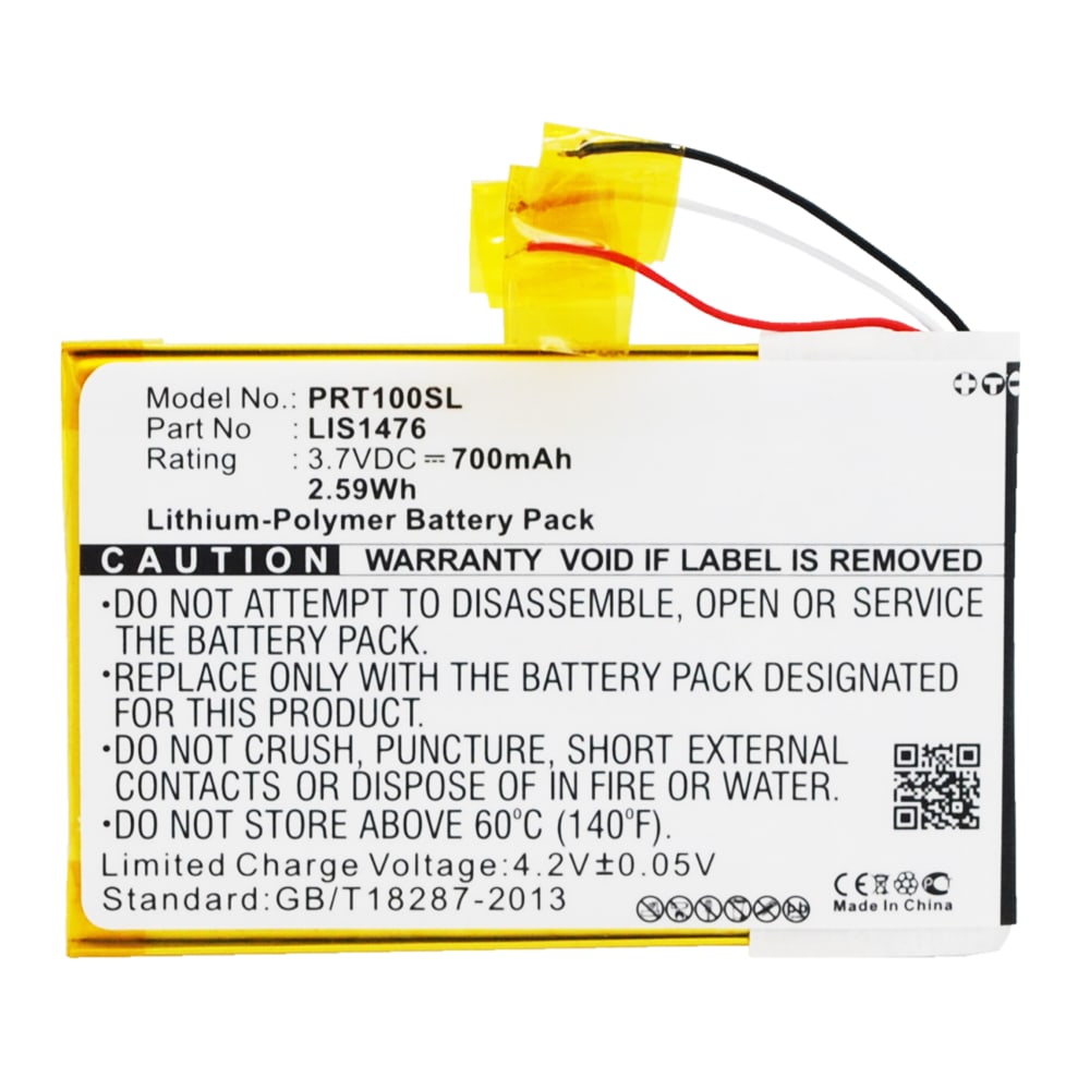 Batería De Repuesto Para Tablet Sony PRS-T2/T3/T3S | 3.7V 700mAh, Polímero De Litio | Incluye Herramientas De Instalación