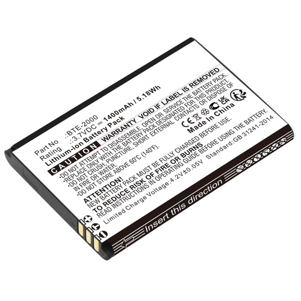 Batterie pour CAT S22 Flip, S22, Caterpillar CAT S22 Flip 1400mAh de CELLONIC