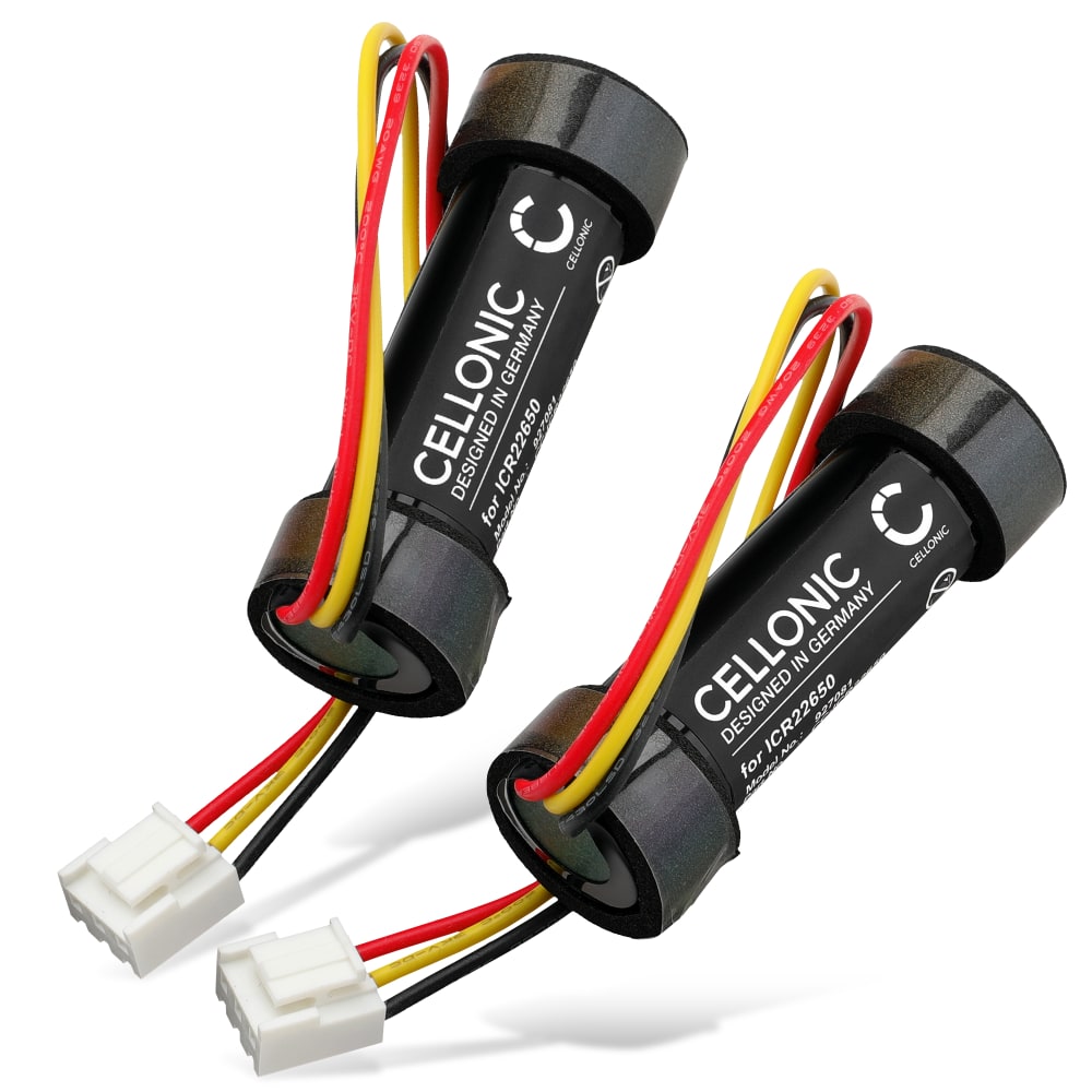 2x Batteri for Harman Kardon Onyx Studio 4 / Kardon ICR22650 3000mAh fra CELLONIC
