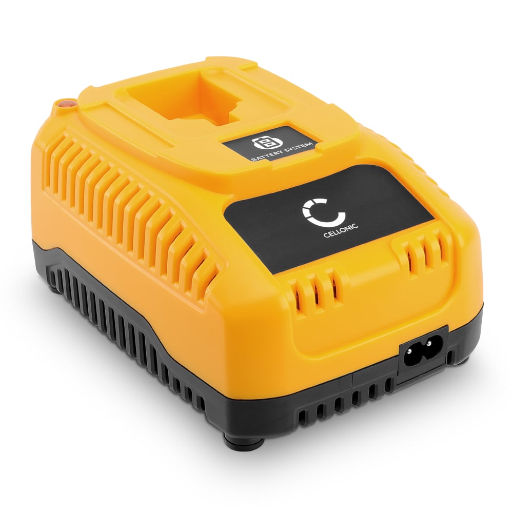 CELLONIC Cargador DeWalt 7.2V-18V 1.5A - Cargador rápido de baterías Ni-MH Ni-Cd, Repuesto para cargadores DW9116, DE9310, DC9310, DE9135