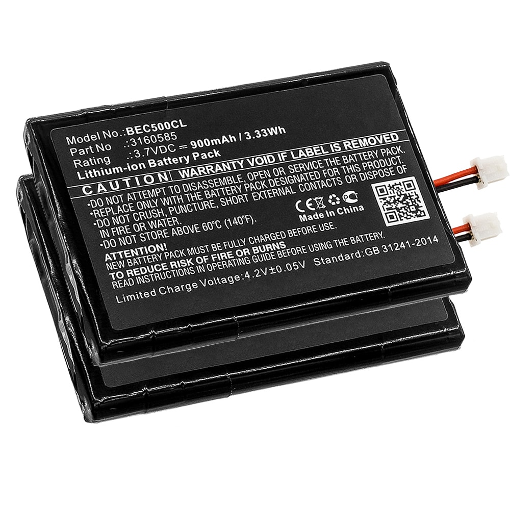 2x Battery for Bang & Olufsen Beocom 5 - 900mAh 3160585 Battery Replacement Cordless Phone DECT IP