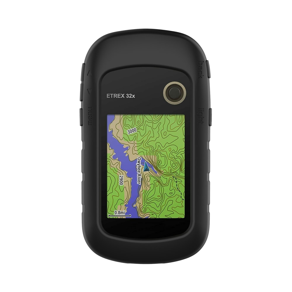 subtel® beschermhoes compatibel met Garmin eTrex 10 20 20x 22x 30 30x 32x siliconen protectie - Navigatie tas Siliconen fiets GPS cover - bumpercase regenhuls