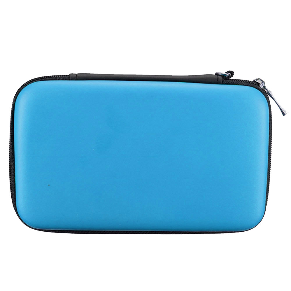 Lomme til 3DS / 3DS XL / 2DS XL / New 3DS XL - Plast, blå taske lomme sag