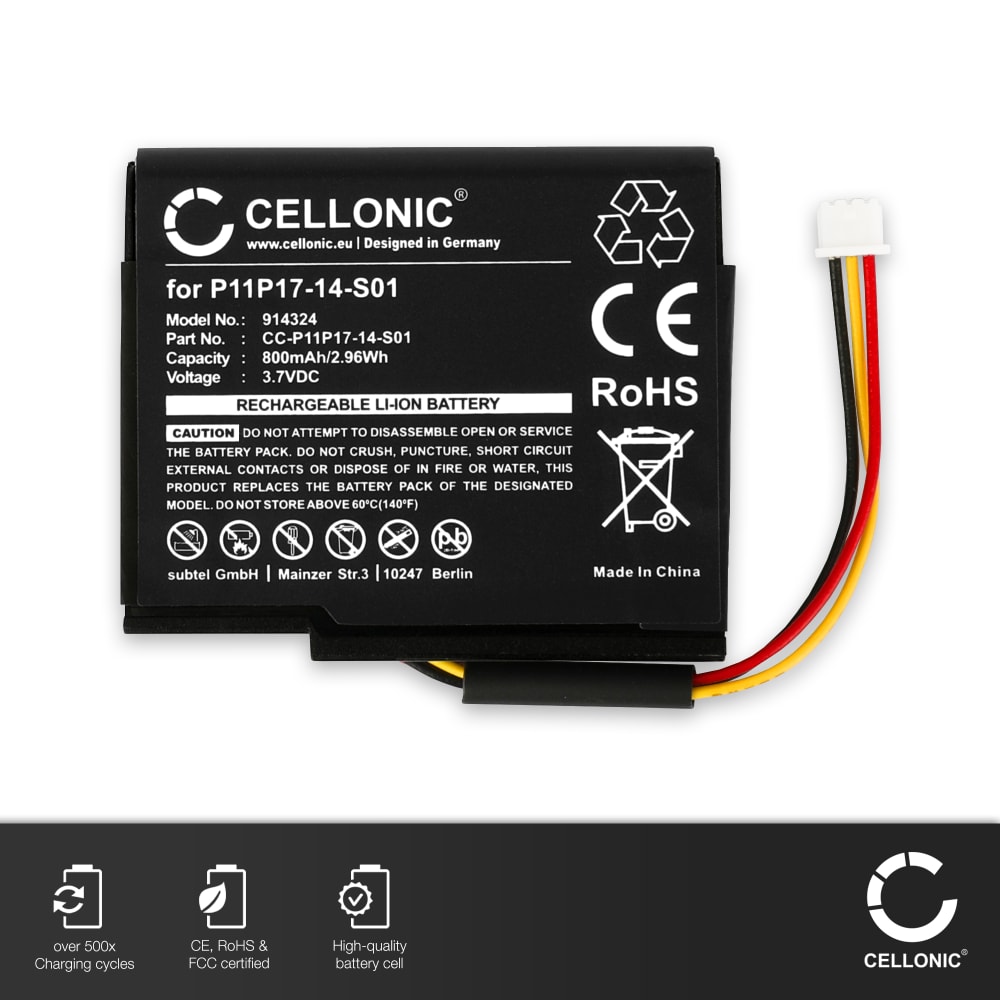 Nyt Batteri & GPS Tool Kit til TomTom Via 135 M / 1515 / 1535TM / GO