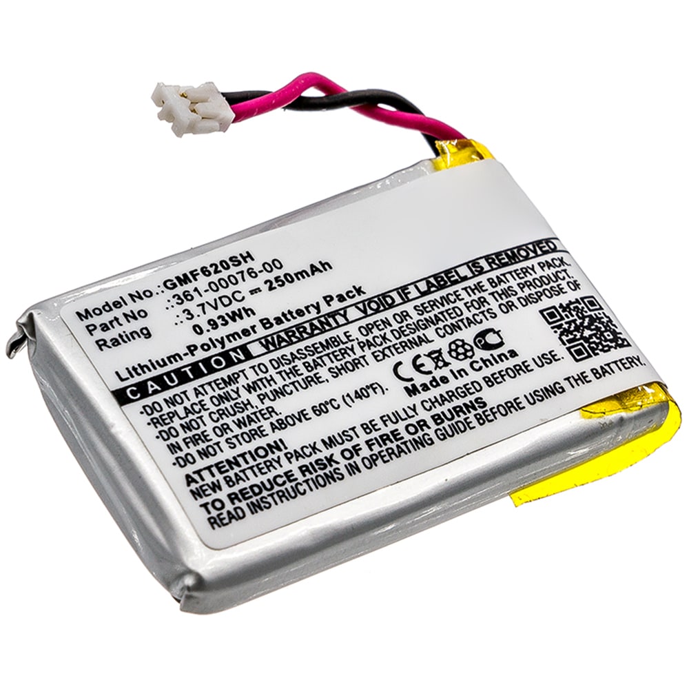 Batterie 361-00076-00 250mAh pour Garmin Forerunner 620 -