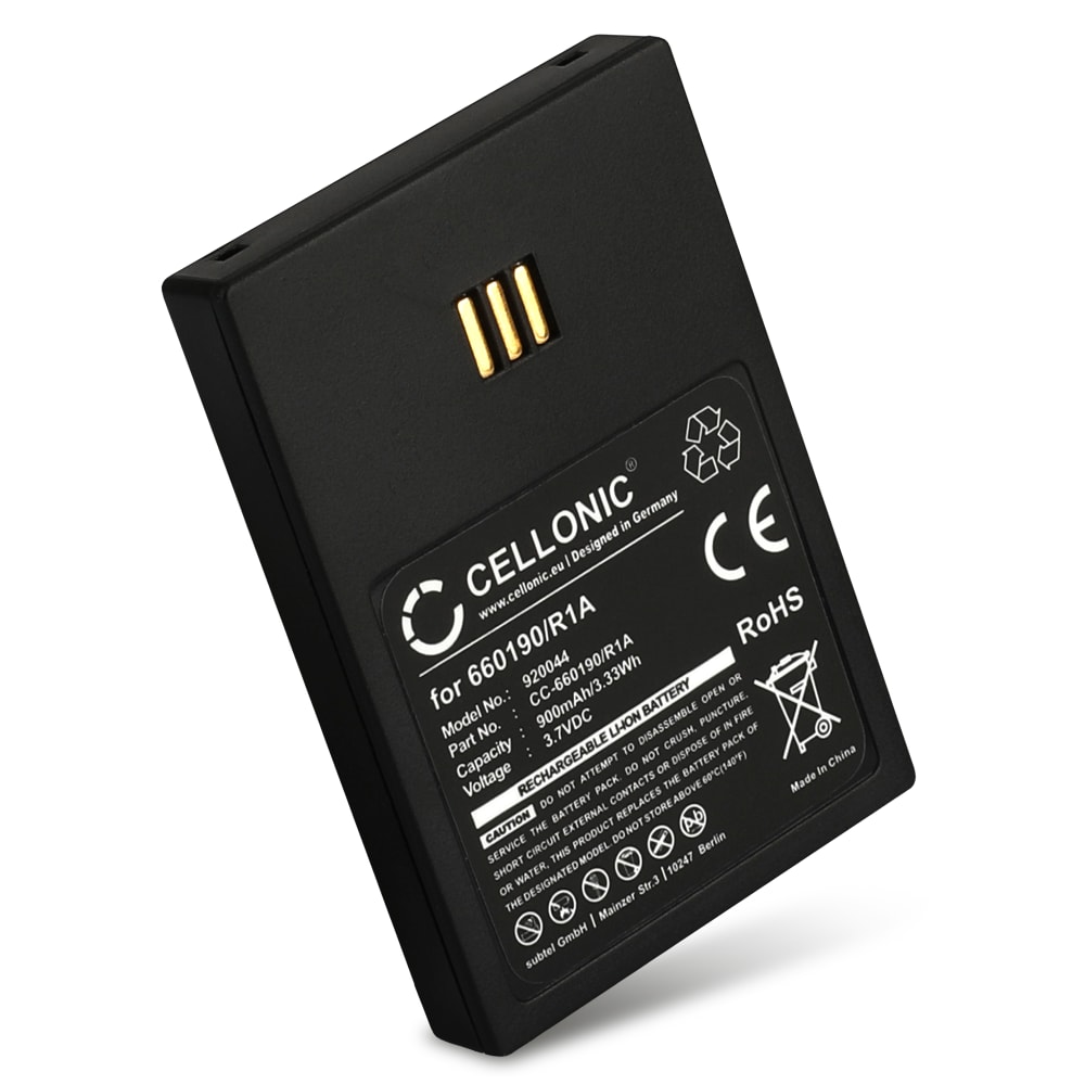 Batterie 660190/1A(/R1A/R2A/R2B),5530000102,RB-D62-L,0486515,L30250-F600-C325 900mAh pour téléphone fixe Aastra DT690 DT692