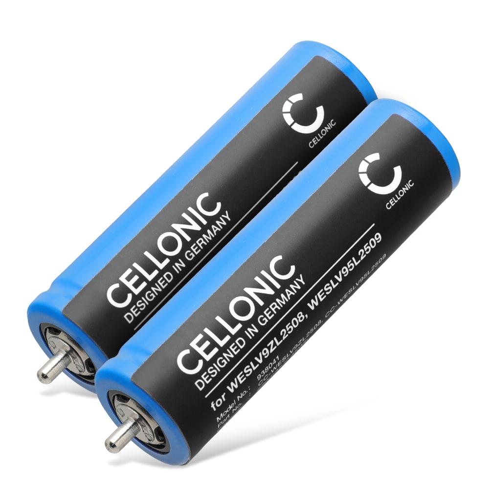2x Batteri for Panasonic ES8807, ES8249, ES8109, ES4000, ES365, ES364, ER230 680mAh fra CELLONIC