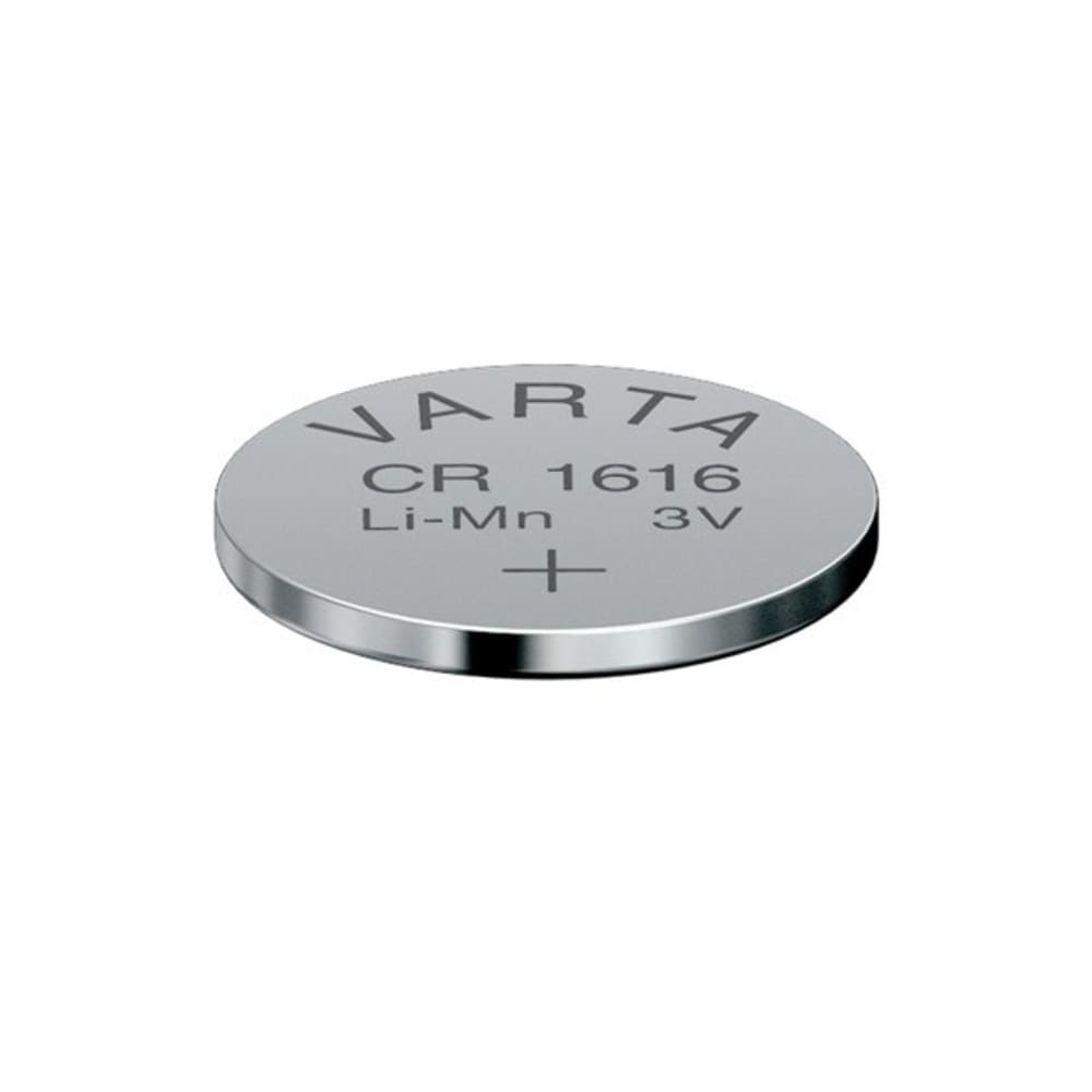 Varta CR1616 Knappecellebatteri for klokker, høreapparater og mer – x1
