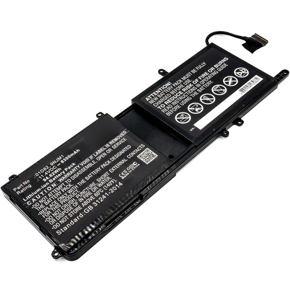 Batteri til Dell Alienware 15 R3 / Alienware 17 R3 bærbar PC – 4450mAh