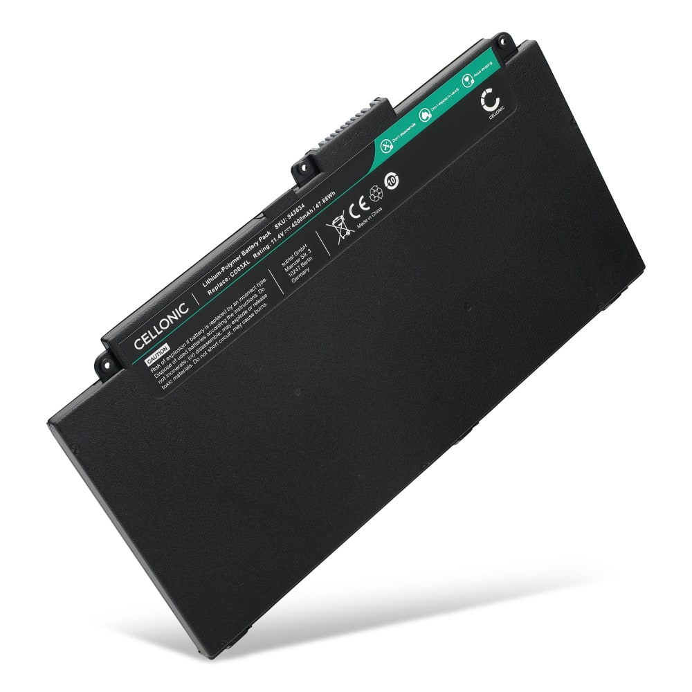 Batteri for HP ProBook 650 G4, 640 G4, 645 G4, CD03, CD03XL 4200mAh 11.4V fra CELLONIC