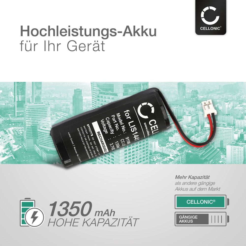 Sony PS3 / PS4 Move Motion Controller Akku LIS1441 Ersatzakku