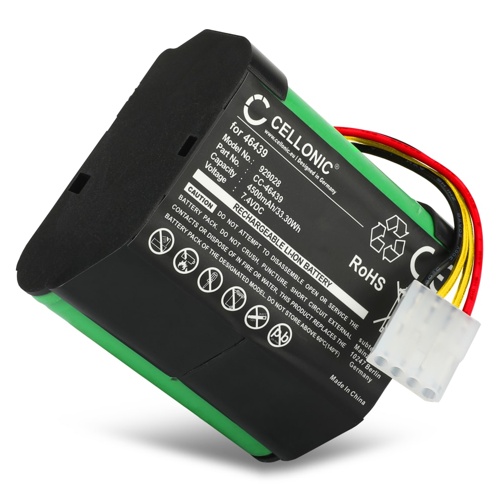 Batteri for Vorwerk Kobold VR100, VX100 (Vorwerk 46439) 4500mAh fra CELLONIC