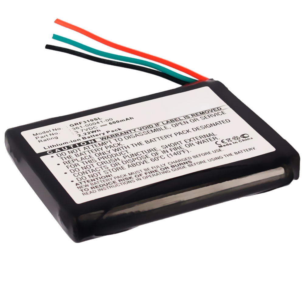 Batteri for Garmin Forerunner 310XT - 361-00041-00 (600mAh) reservebatteri