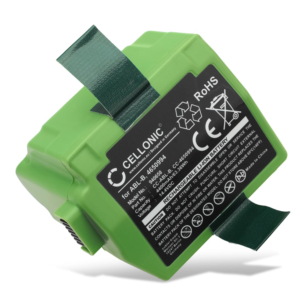Batteri for iRobot Roomba S9, Roomba S9 Plus, iRobot S955020 4400mAh fra CELLONIC