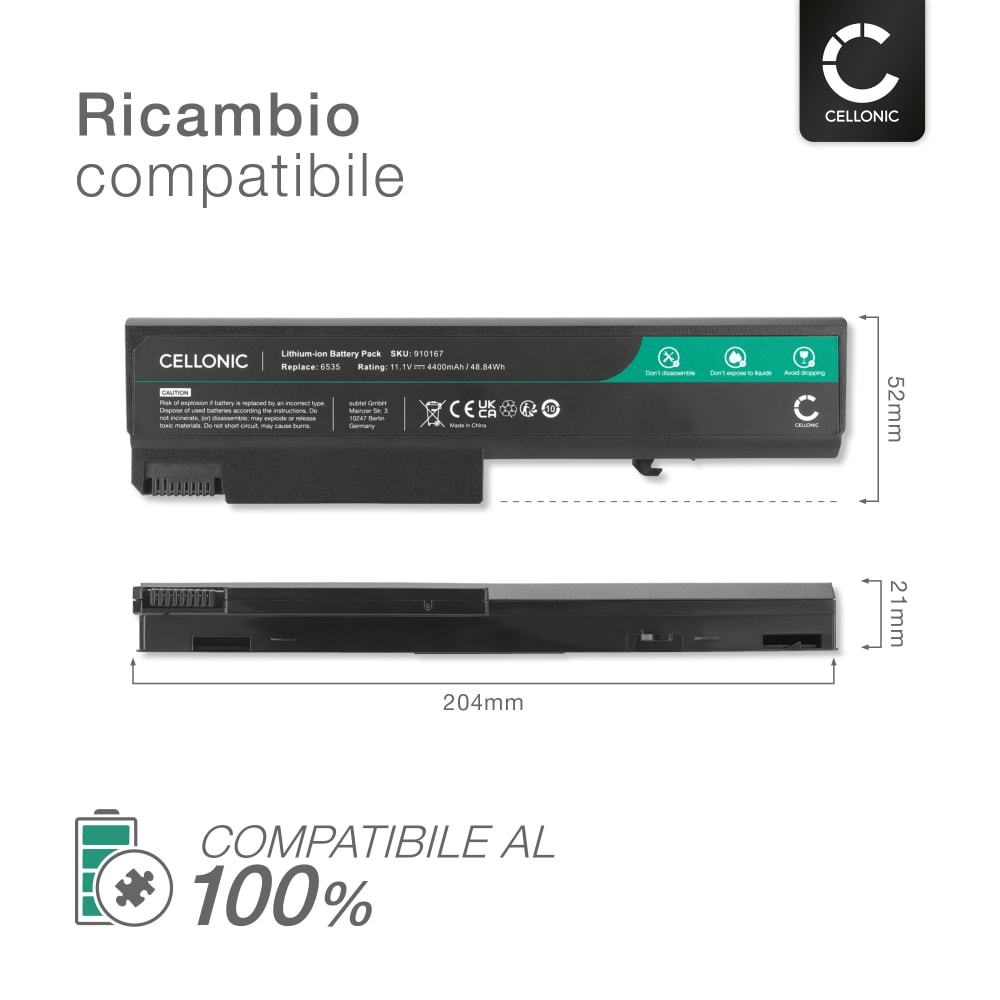 HP Battery Compaq 10.8v 5200mAh | HSTNN-Q62C Buy, Best Price in