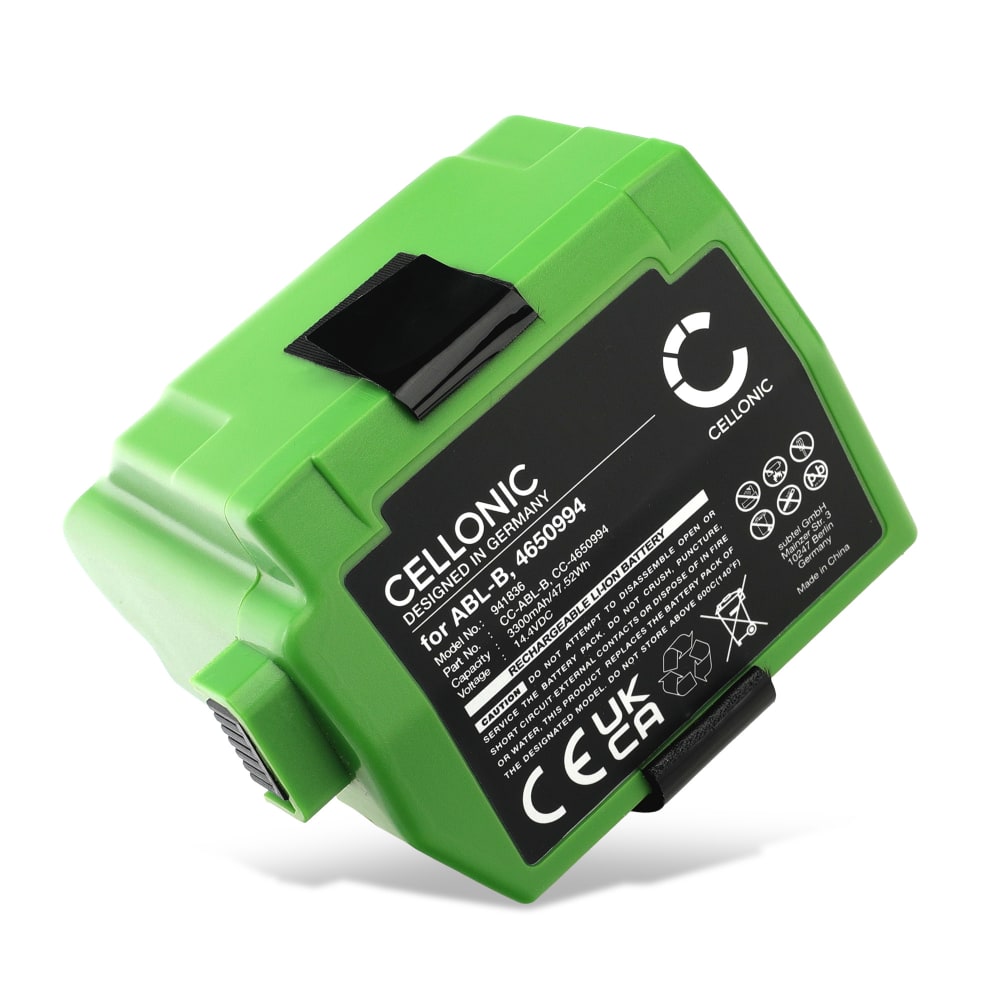 Accu voor iRobot Roomba S9, S9 plus, S955020, (iRobot 4650994, ABL-B) 3300mAh van CELLONIC