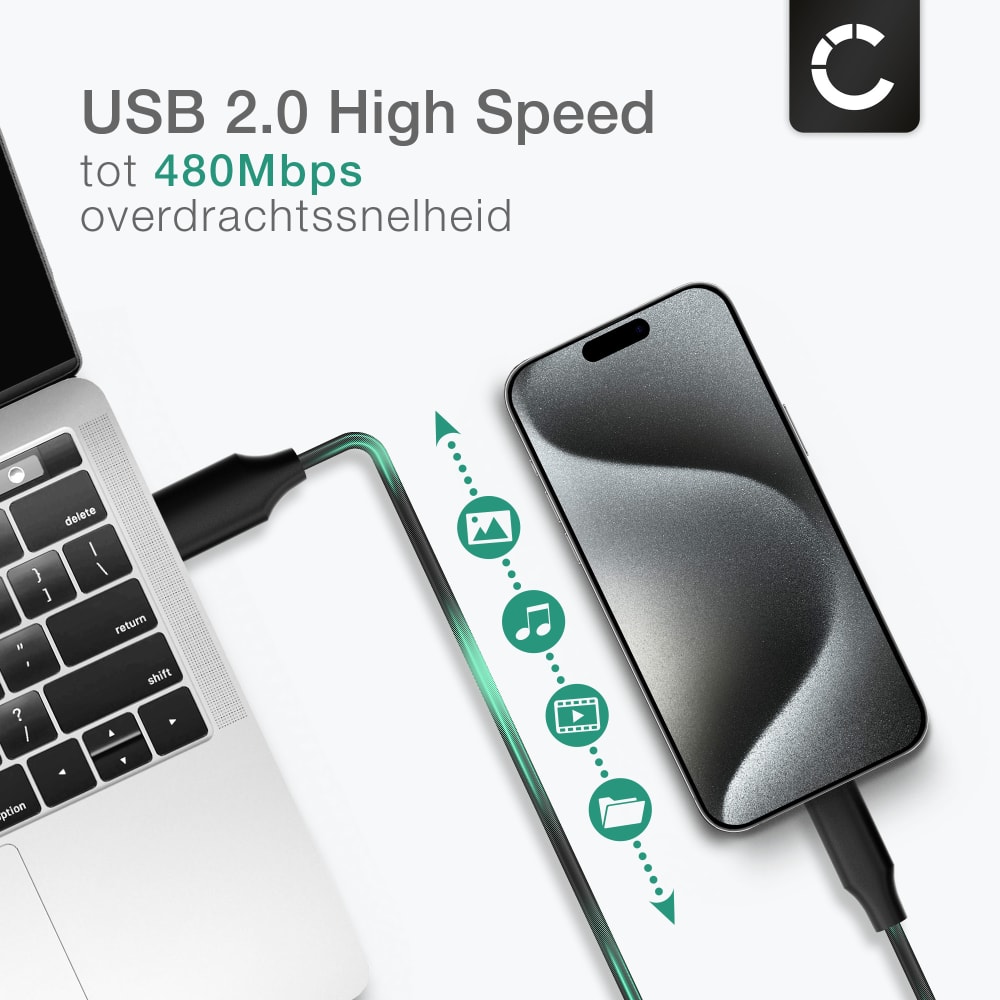 Slabo Set 3 En 1 Pour Gigaset GS110 | GS190 | GS195 | GS290 | GX290 Câble De Données USB-C | Mini Chargeur Pour Voiture | Chargeur USB Slim - Noir