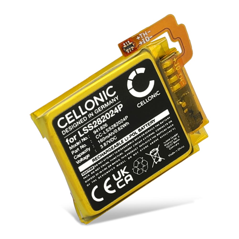 Batteri for FitBit Sense 2, Versa 4 160mAh fra CELLONIC