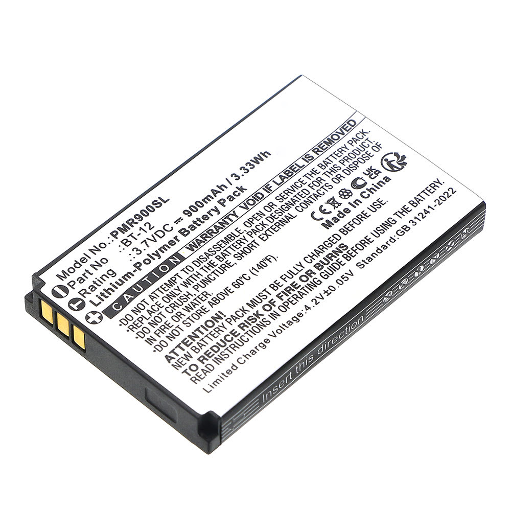Batteri til Pliant MicroCom XR, MicroCom XR900 BT-12 (900mAh, 3.7V) fra CELLONIC