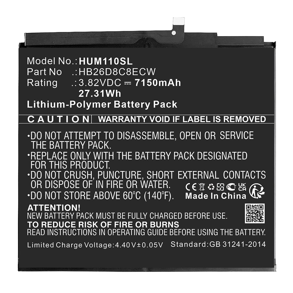 Batteri for Huawei MatePad 11 7150mAh fra CELLONIC