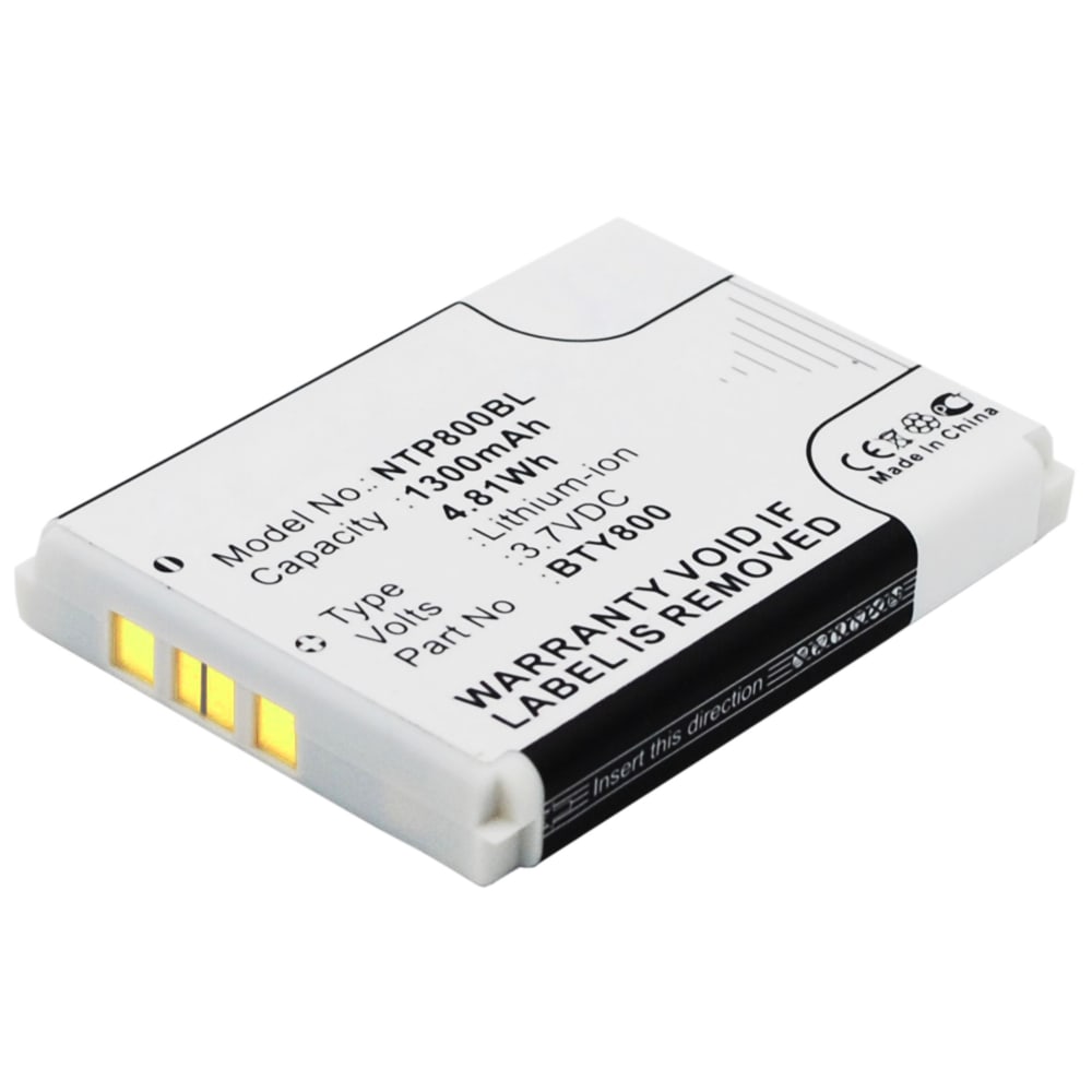 Batterie BA-80S1A2, BTY800, BTY801, BTY802 1300mAh pour Cipherlab 8000 / 8200 / 8300 -