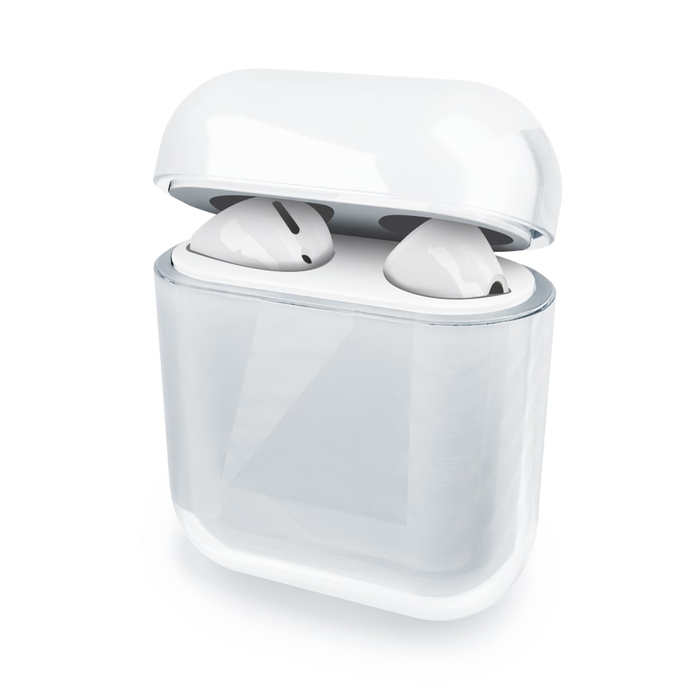 Coque de protection transparente pour Apple AirPods AirPods 2 - coque rigide Crystal Clear très résistante