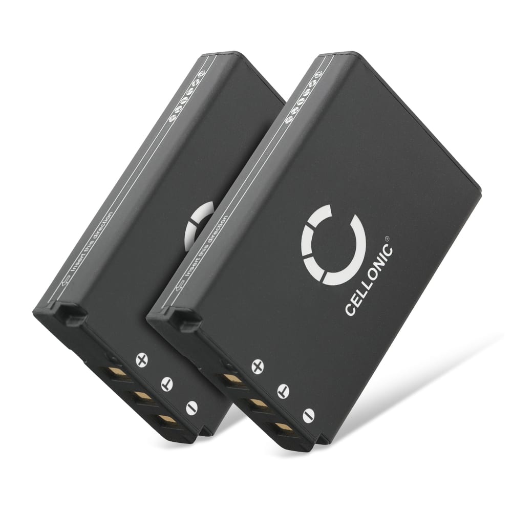 2x Batteri for ZOOM Q8 Recorder, BT-03 Kameraer 1800mAh fra subtel