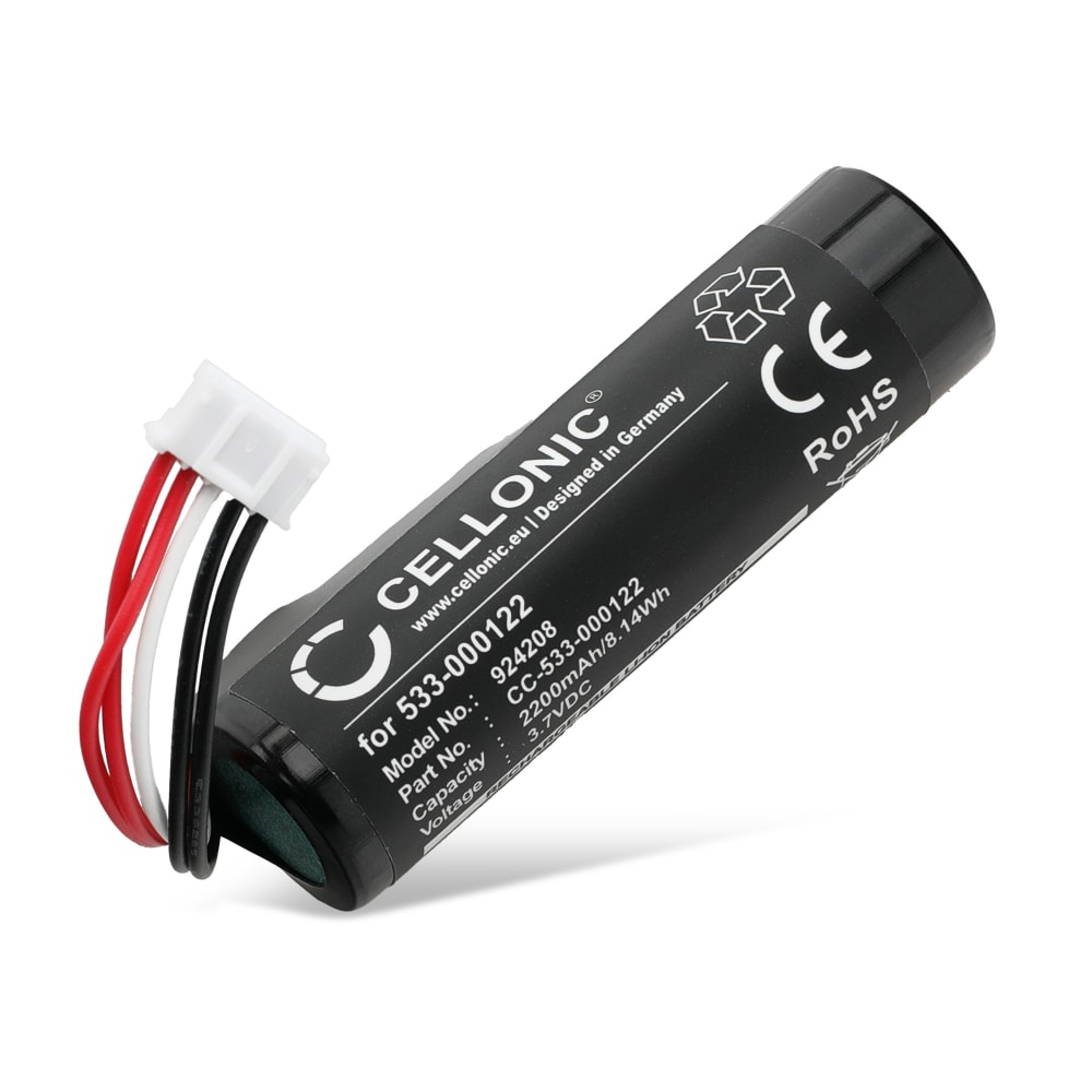 Batteri for Logitech UE Roll, UE Roll 2 / Logitech UE Roll 1 2200mAh fra CELLONIC
