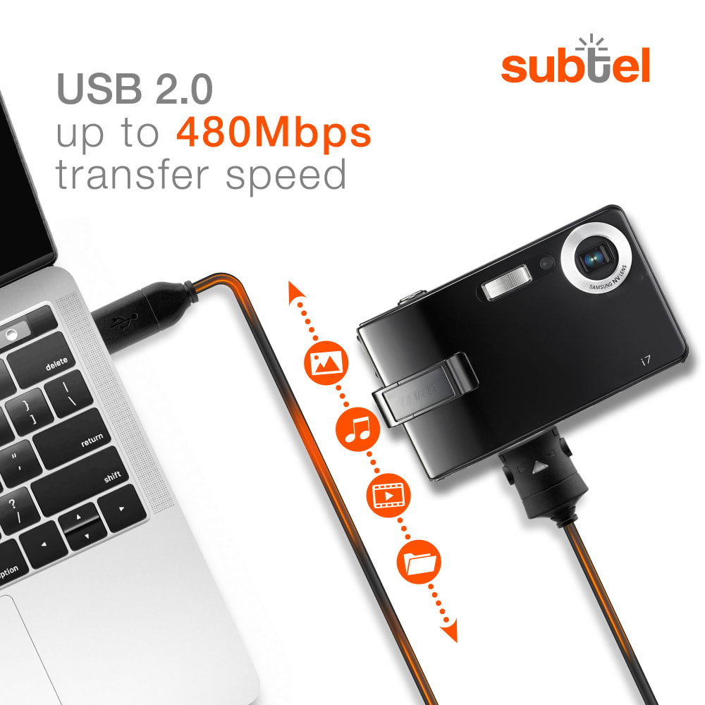 USB MP3 Charger Cable for Samsung YPK3 YPK5 YPP2
