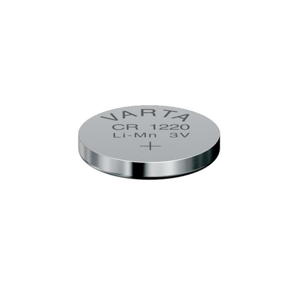 Varta CR1220 Myntcellebatteri for Bilnøkler, Klokker og Mer - x1